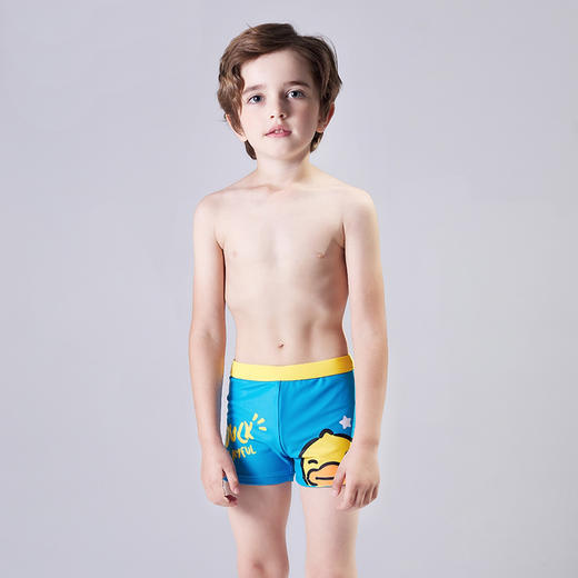 童丨B.duck小黄鸭儿童泳裤男童新款宝宝可爱游泳装备男孩短裤【BD2132003-1】 商品图3
