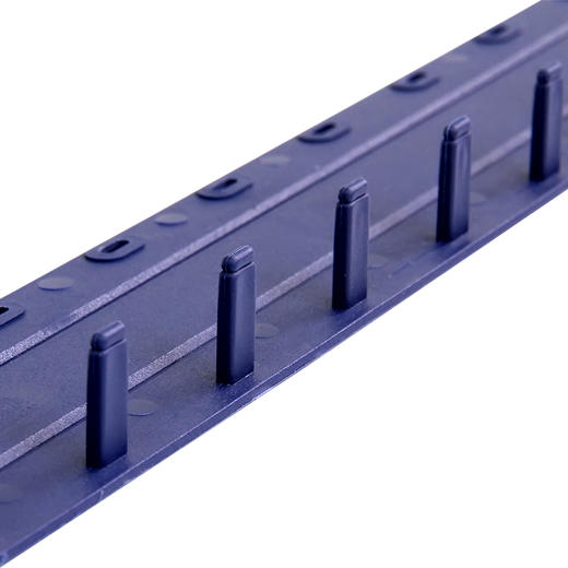 得力3829-10孔装订夹条(黑)300*15mm(100支/盒) 商品图1