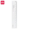 得力71971直尺(透明本色) 商品缩略图0