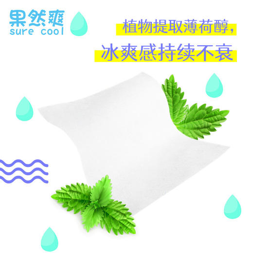 【湿巾】提神醒脑湿巾开车防犯困薄荷湿巾 商品图1