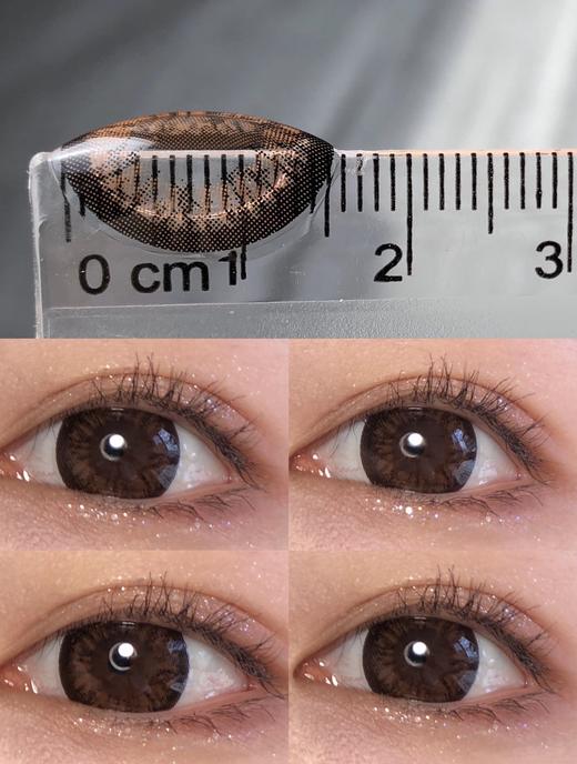 【小红书推荐款】doriscon 黑咖巧克力，年抛/直径14.5/着色14.0左右，138/一副，238/两副，298/三副，498/六副（商品详情任选，下拉查看实拍，最高度数有1000） 商品图4