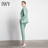 IWY/主持人同款绿色西服套装女职业装高级定制名媛慵懒风办公室时尚潮流奢华C10325+p10325 商品缩略图6
