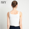 IWY/白色T体恤西服内搭背心吊带女职业装办公上衣女人味减龄T2201 商品缩略图3