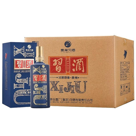 习酒印象贵州 53度酱香型白酒 整箱6瓶*500ml包邮 商品图0