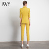 IWY/黄色职业裤套装女工作装ol气质名媛制服团队时尚女神高级C10226+P10226 商品缩略图3