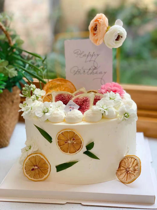 鲜花奶油蛋糕 下单前请仔细阅读商品详情 商品图1