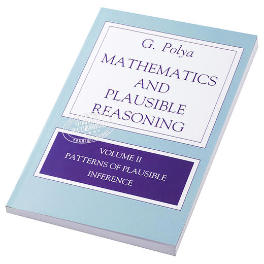 预售 【中商原版】数学与猜想 卷二 合情推理模式 英文原版 Mathematics and Plausible Reasoning 波利亚 G Polya 商品图2
