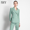 IWY/主持人同款绿色西服套装女职业装高级定制名媛慵懒风办公室时尚潮流奢华C10325+p10325 商品缩略图5