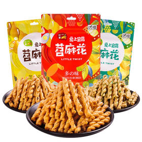 【宜昌】优祖苕麻花258gX3袋不含邮费