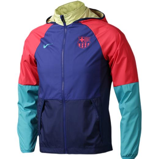 小李子:专柜正品NIKE耐克巴萨大童款运动足球夹克外套CW6052-455 商品图0