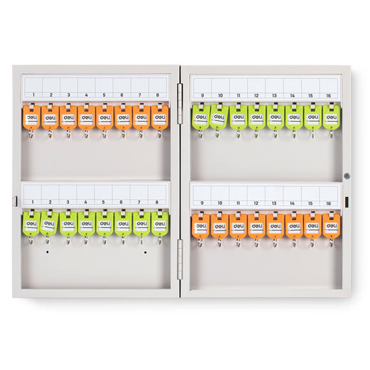 得力9322钥匙管理箱(米黄)(只) 商品图2