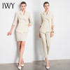 IWY/白色干练西服正装女套装OL时尚修身通勤商务高端职业装气质女神范
c10408+p10408W 商品缩略图4