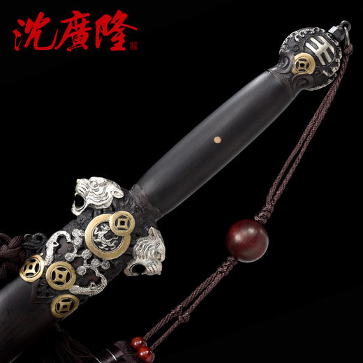 寅虎剑 生肖宝剑 龙泉沈广隆宝剑 传统宝剑 未开刃 sgl-3188 商品图3