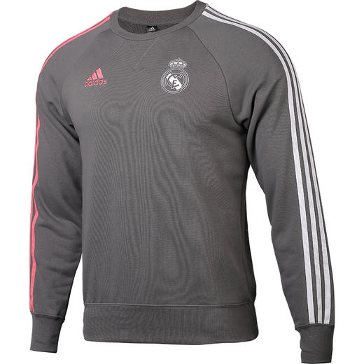 小李子:专柜正品ADIDAS阿迪达斯20-21赛季皇马球迷套头卫衣FQ7908 商品图3