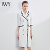 IWY/正装西装职业连衣裙白色工装职业装气质女神范高端售楼部工作服Q527 商品缩略图0