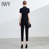 IWY/黑色职业裤套装女冷淡风女装ol干练风格西装套减龄办公室正装C1186+P1186 商品缩略图3