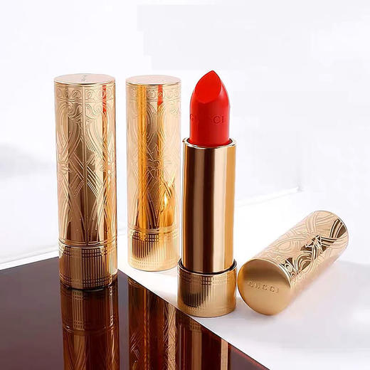 Gucci古驰倾色绒雾唇膏金管哑光口红#25#505 商品图1