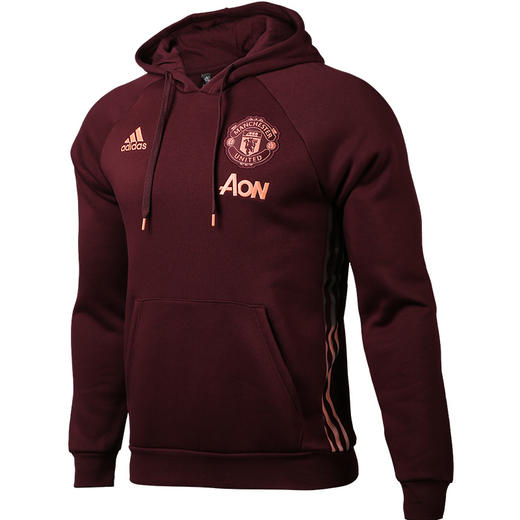 小李子:专柜正品ADIDAS阿迪达斯曼联训练连帽足球卫衣GK9432 商品图4