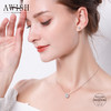 好看！Awish collection施华洛世奇水钻跳动的心项链耳钉 正品 商品缩略图13