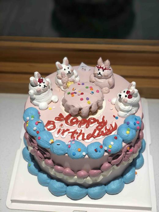 复古小动物奶油蛋糕 下单前请仔细阅读商品详情 商品图1