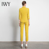 IWY/黄色西服套装女职业装工装服轻熟港风休闲薄款奢华办公室C10223Y+P10226 商品缩略图3