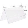 得力9294V型亚克力桌牌(透明)(只) 商品缩略图1