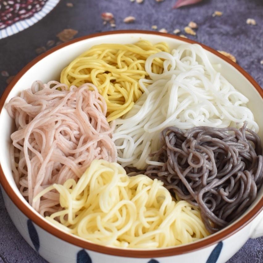 【云南61 哈尼族】梯田五谷五彩米线 原生态无添加好米线