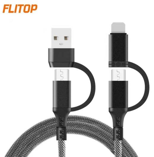 四合一PD快充60W Type-C数据线c-c 5芯20V/3A适用于华为 商品图0