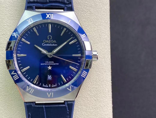 【N 2021新作】星辉永恒之星座腕表.欧米茄OMEGA 第五代星座系列！全新原装尺寸41MM腕表！
1⃣️圈口升级，原装一致抛光进口陶瓷表圈，刻度采用白金电镀工艺，经久不褪色； 商品图13