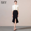 IWY/ 米色衬衫职业套装ol商务装风轻西装内搭英伦轻熟时装版薄款OLB9182 杏色 商品缩略图2
