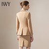 IWY/高端卡其职业西装套装女韩版气质通勤售楼部工作服套裙OL CS1151 商品缩略图3