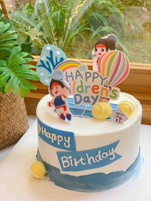 网球奶油蛋糕 下单前请仔细阅读商品详情 商品图0