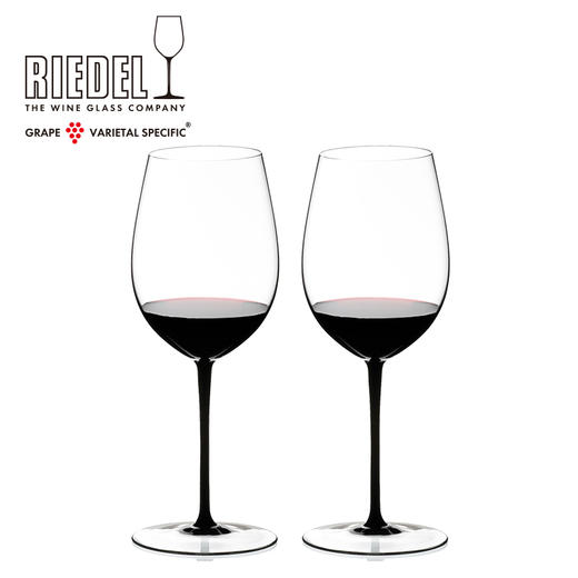 黑领结系列手工波尔多红酒杯30oz 商品图2