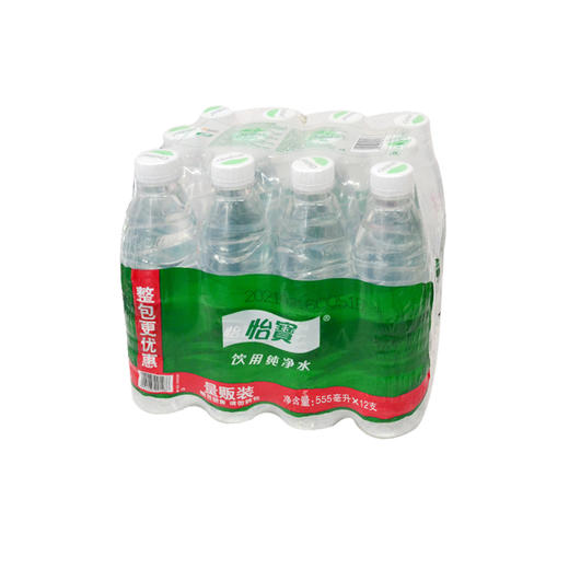 怡宝饮用纯净水量贩装555ml*12 商品图0