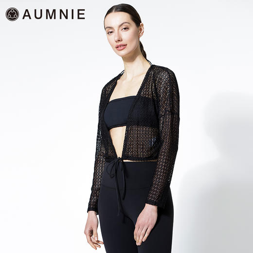 两穿蕾丝长袖上衣 / MESH LACE 2-WAY TOP 商品图2