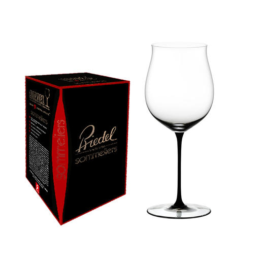 黑领结系列手工勃艮地红酒杯37oz 商品图3