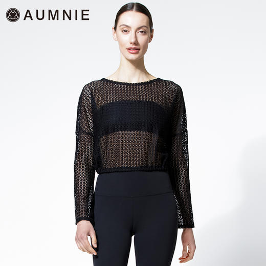 两穿蕾丝长袖上衣 / MESH LACE 2-WAY TOP 商品图4