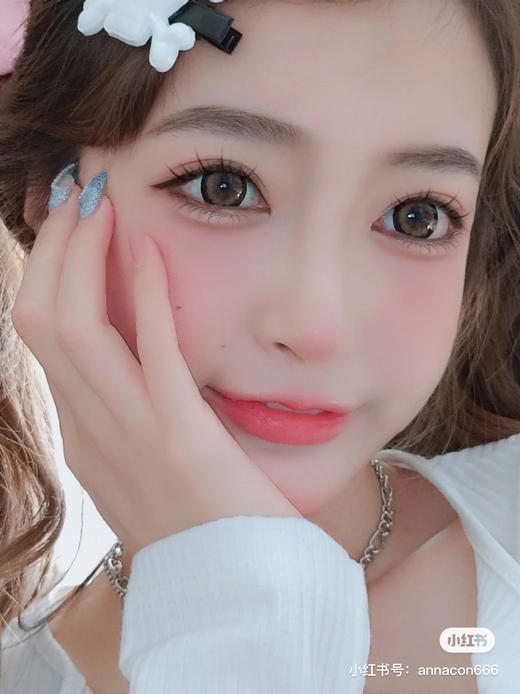 Pinkg半年抛美瞳 曲奇奶糖 14.5mm 商品图4