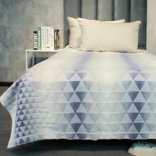 日本西川 渐变菱格空气凉毯 商品图11