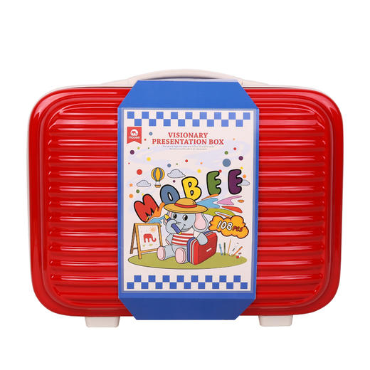 mobee画画工具套装幼儿园儿童绘画美术小学生专用水彩笔蜡笔礼盒 商品图1