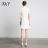 IWY/白色短袖职业连衣裙主持女气场西服ol面试工装服时装公务Q12096W 商品缩略图3