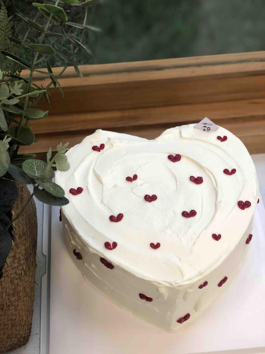 心形奶油蛋糕 下单前请仔细阅读商品详情 商品图0