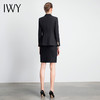 IWY/黑色职业女裙套装干练制服时装款双排扣气质女式港味精品CS901 商品缩略图3
