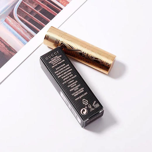 Gucci古驰倾色绒雾唇膏金管哑光口红#25#505 商品图5
