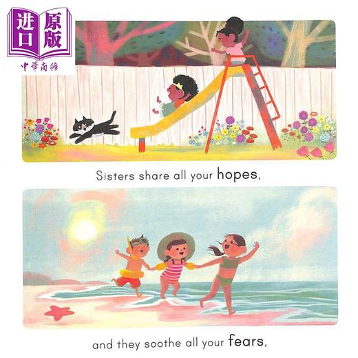 【中商原版】Andres Landazabal Sisters 暖心故事 姐妹 精品绘本 精装 英文原版 商品图2