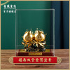 金箔盆景寿桃摆件工艺品送长辈送老人贺寿礼寿星祝寿6080大寿 商品缩略图0