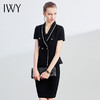 IWY/黑色西装裙西服奢华管理层短裙工作服职业气质团队售楼部C1186+S1186 商品缩略图1