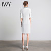 IWY/直播福利款 白色连衣裙职业裙装ol白领高定礼仪服西装款面试休闲气质Q11229 商品缩略图3