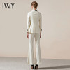 IWY/西装套装时尚气质女神范工作服西服韩版商务职业装白色面试正装OL203143C1+203143P3 商品缩略图3