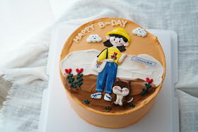 精致浮雕-女孩与狗狗（提前2天以上预订；浮雕预定后不可取消订单）